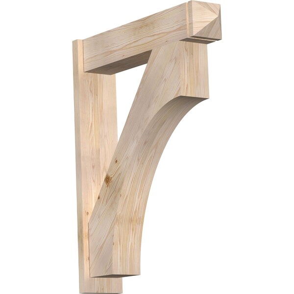 Ekena Millwork Westlake Arts & Crafts Smooth Outlooker, Douglas Fir, 7 1/2"W x 34"D x 42"H OUT08X34X42WTL03SDF - main